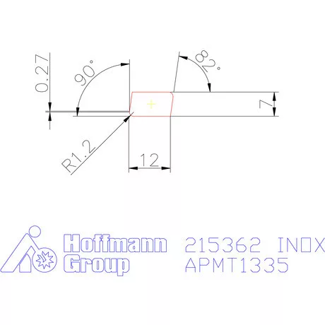APMT 133512 ER  INOX