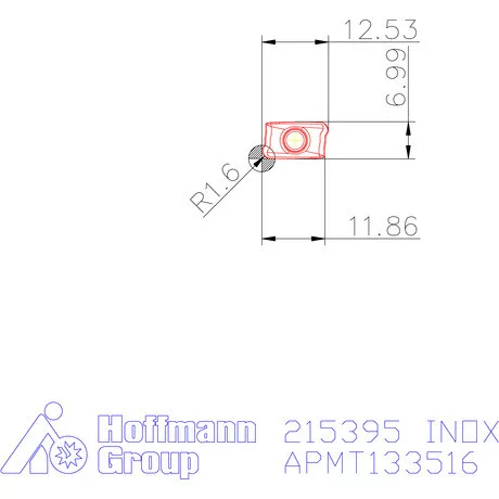 APMT 133516 ER  INOX