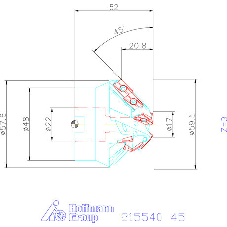 Garant Garant Softcut élletörő maró MTC 45 Grad
