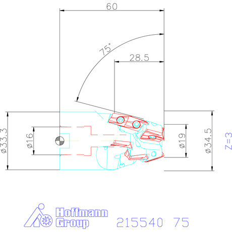 Garant Garant Softcut élletörő maró MTC 75 Grad