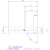 Garant Garant Softcut sarokmaró 90° MTC 18/2 mm