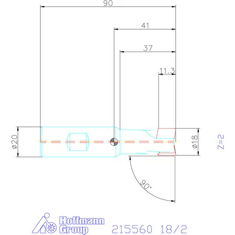Garant Garant Softcut sarokmaró 90° MTC 18/2 mm