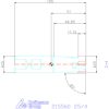 Garant Garant Softcut sarokmaró 90° MTC 25/4 mm