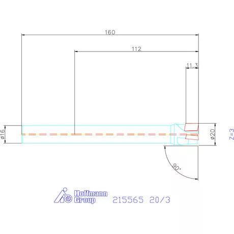 Garant Garant Softcut sarokmaró 90° MTC 20/3 mm