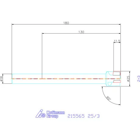 Garant Garant Softcut sarokmaró 90° MTC 25/3 mm