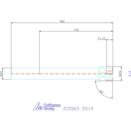 Garant Garant Softcut sarokmaró 90° MTC 25/4 mm