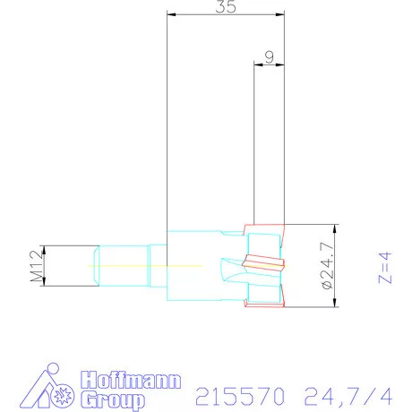 Garant Garant Softcut sarokmaró 90° MTC 24,7/4 mm