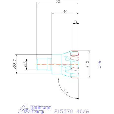 Garant Garant Softcut sarokmaró 90° MTC 40/6 mm