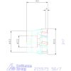 Garant Garant Softcut sarokmaró 90° MTC 50/7 mm