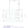 Garant Garant Softcut sarokmaró 90° MTC 63/9 mm