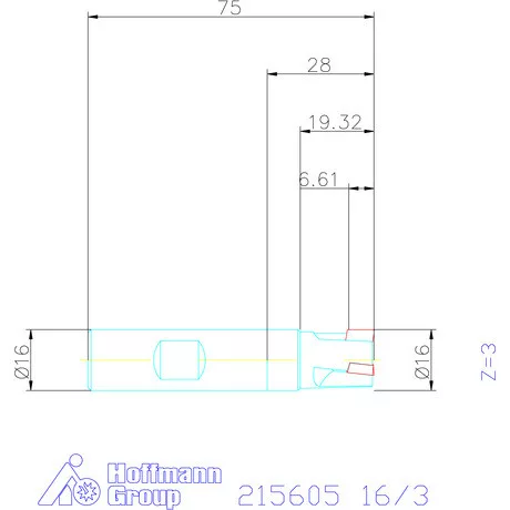 Garant Garant Softcut sarokmaró 90° MTC rövid 16/3 mm