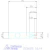 Garant Garant Softcut sarokmaró 90° MTC rövid 16/4 mm