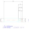 Garant Garant Softcut sarokmaró 90° MTC hosszú 16/4 mm