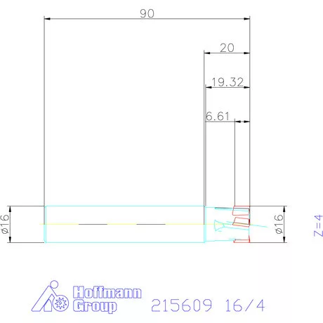 Garant Garant Softcut sarokmaró 90° MTC hosszú 16/4 mm