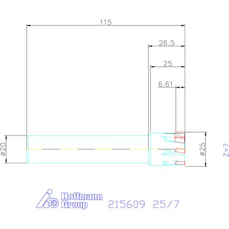 Garant Garant Softcut sarokmaró 90° MTC hosszú 25/7 mm