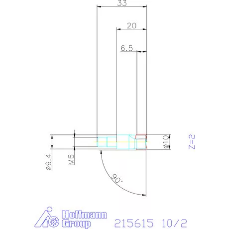 Garant Garant Softcut sarokmaró 90° MTC 10/2 mm