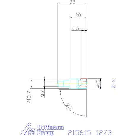 Garant Garant Softcut sarokmaró 90° MTC 12/3 mm