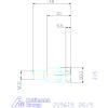 Garant Garant Softcut sarokmaró 90° MTC 20/5 mm