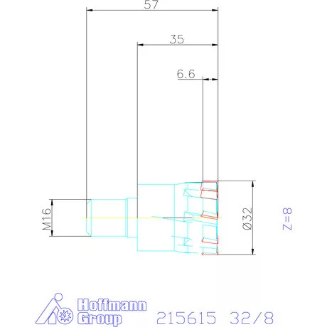 Garant Garant Softcut sarokmaró 90° MTC 32/8 mm