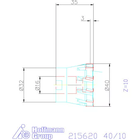 Garant Garant Softcut sarokmaró 90° MTC 40/10 mm