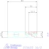 Garant Garant Softcut sarokmaró 90° 16/2 mm