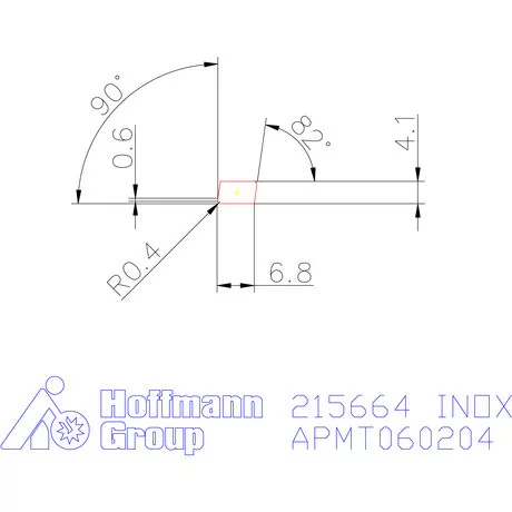 APMT 060204 ER  INOX