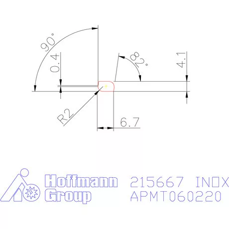 APMT 060220 ER  INOX