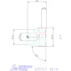 Holex Sarokmaró 90° 40/4 mm