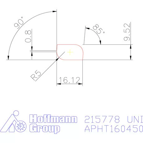 APHT 160450ER-46  UNI