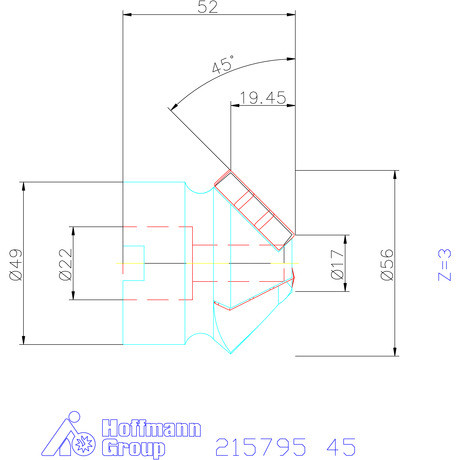 Garant Élletörő maró 45 Grad