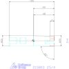 Holex Sarokmaró 90° 25/4 mm