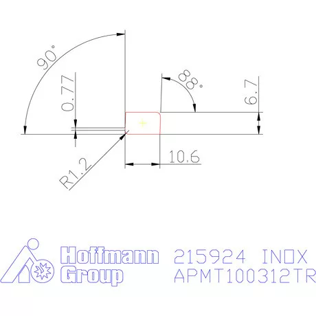 APMT 100312 TR  INOX