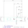 Garant Garant Power Tang 90° - tangenciális nagy teljesítményű sarokmaró ritka osztás 20/2 mm