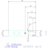 Garant Garant Power Tang 90° - tangenciális nagy teljesítményű sarokmaró sűrű osztás 16/2 mm