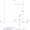 Garant Garant Power Tang 90° - tangenciális nagy teljesítményű sarokmaró sűrű osztás 16/2 mm