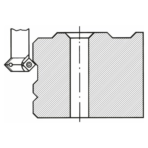 Garant Élletörő maró 45° 8 mm