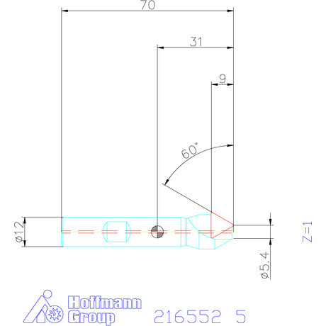 Garant Élletörő maró 60° 5
