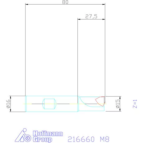 Komet süllyesztő M8