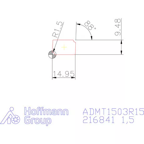 Garant Rádiusz váltólapka 1,5