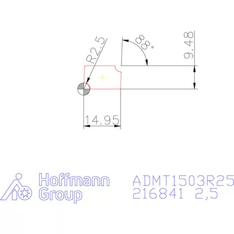 Garant Rádiusz váltólapka 2,5