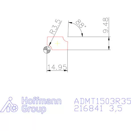 Garant Rádiusz váltólapka 3,5