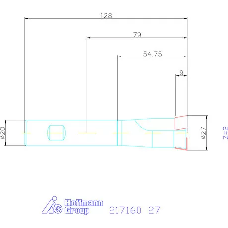 Garant Süllyesztő maró 180° 27 mm
