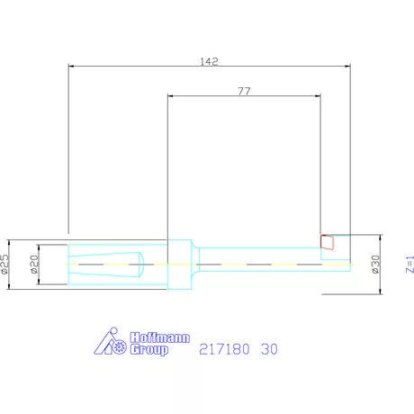 Garant Fordított süllyesztő 180° 30 mm
