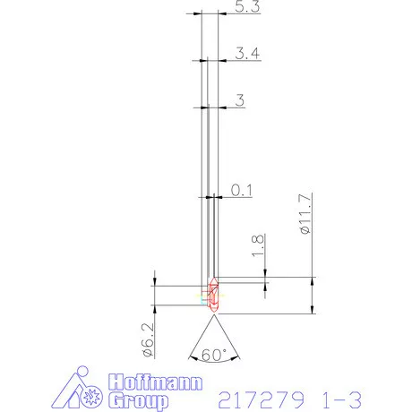 Garant 60°-os marólapka 1-3 mm