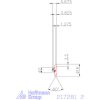 60°-os marólapka  2 mm