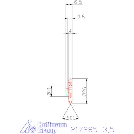 Garant 60°-os marólapka 3,5 mm