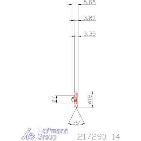 Garant 55°-os marólapka 14