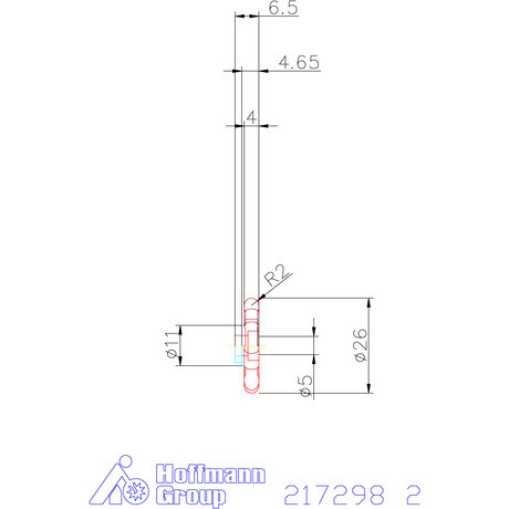 Garant Teljes rádiusz marólapka 2 mm