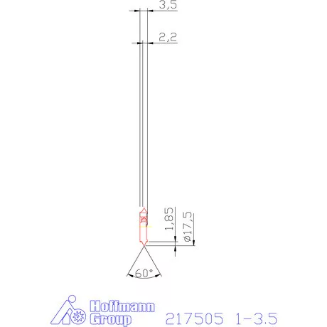 Garant 60°-os marólapka 1-3,5 mm