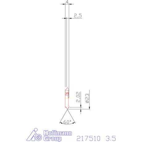 Garant 60°-os marólapka 3,5 mm
